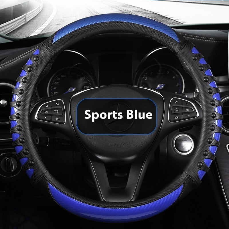 Durable Leather Steering wheel cover