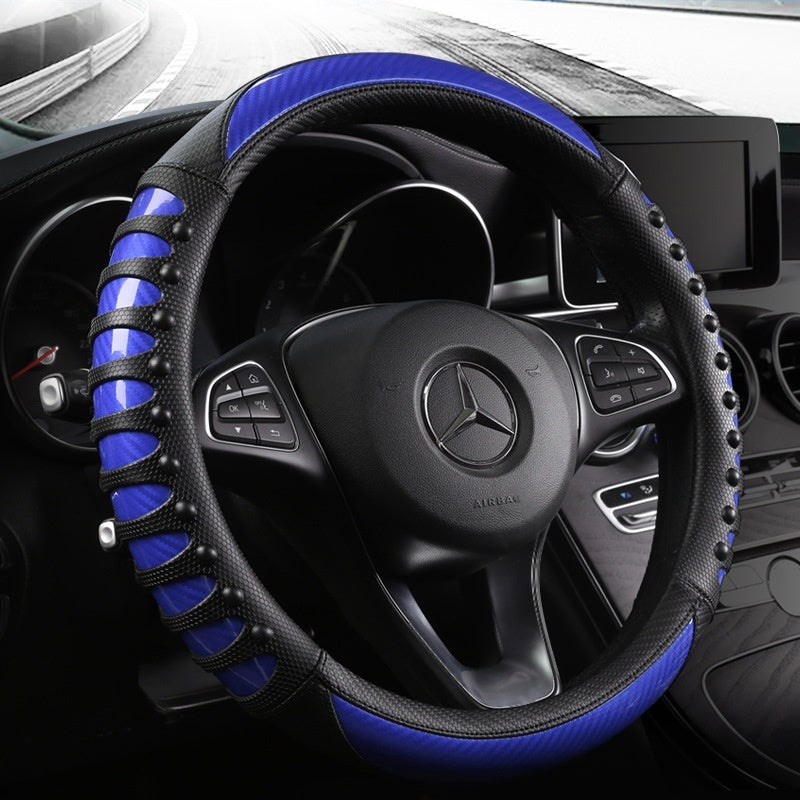 Durable Leather Steering wheel cover